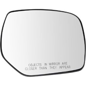 TRQ Exterior Mirror Glass Passenger Side for Subaru Forester Impreza Crosstrek
