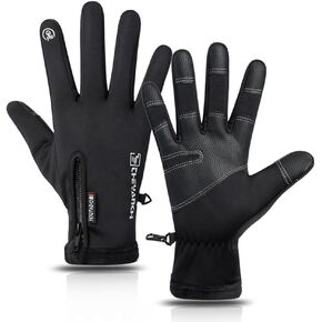 Winter Gloves for Men Women，Touch Screen, Waterproof, Non-Slip, Suitable for Cycling, Hiking, Running, Outdoor Sports
