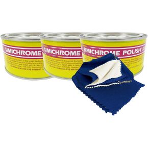 Rosenthal Collection Simichrome all Metal Polish Can with Polishing Cloth Chrome and Metal polishing 250g (1 250g can with 1 cloth) in Kuwait