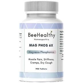 MAG PHOS 6X (Magnesia PHOSPHORICA) - Homeopathic Tissue Salt. 900 Tablets