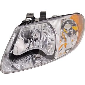 Garage-Pro Headlight Compatible with 2001-2007 Dodge Grand Caravan, Dodge Caravan, Fits 2001-2007 Chrysler Town & Country, Fits 2001-2003 Chrysler Voyager Passenger Side
