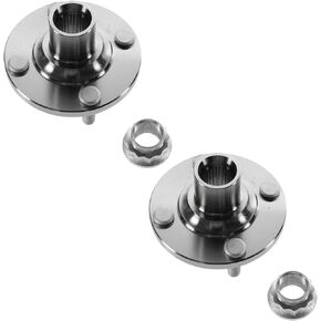 TRQ Wheel Hubs Front Left & Right Pair Set for Toyota Yaris Prius C Scion iQ