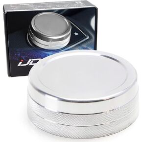 iJDMTOY Silver Anodized Aluminum Center Console Command Control Knob Wheel Cover Compatible with Mercedes A B C E S CLA GLA GLK ML GL Class