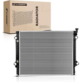 A-Premium Engine Coolant Radiator Assembly with Transmission Oil Cooler Compatible with Toyota Tacoma 2016 2017 2018 2019 2020 2021-2.7L 3.5L
