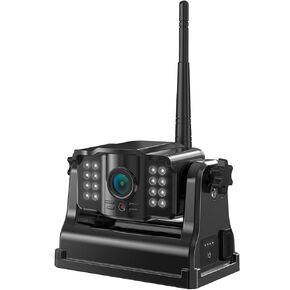 [Works with ACT702 ACT1002 Only] eRapta Magnetic Wireless Backup Camera 1080P, Night Vision, IP69K Waterproof 9600mAh Rechargeable Camera System Extra Camera Only for ACT702 ACT1002 System ACT702(T)