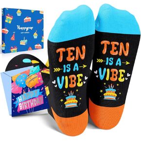 HAPPYPOP 6th Birthday Gifts Socks Ideas - Gift Ideas for Girls Boys Age 6, Presents for 6 Year Olds, Six Year Old Gifts for Kids