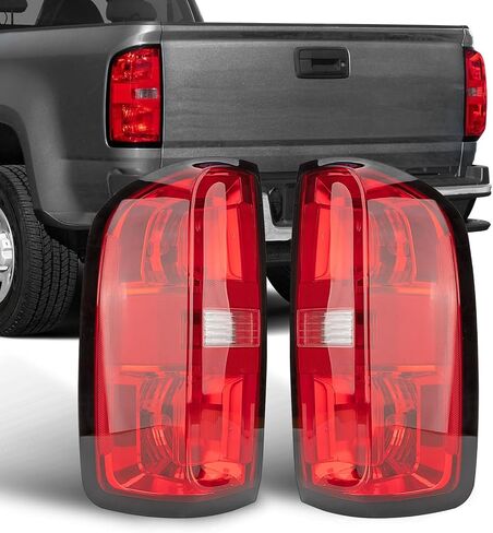 Tail Lights Fit Chevy Chevrolet Colorado 2015 2016 2017 2018 2019 2020 2021 2022 Rear Brake Back Up Cover Taillights Assembly Right Passenger Side Replaces GM2801270 84169778(Lamp Included) in Saudi Arabia