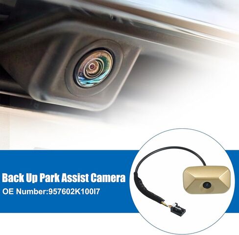 ACROPIX Black Car Multiangle Views Rear View Back Up Camera Wide Angle Park Assist Reverse Camera Fit for Kia Soul 2010-2013 No.957602K100I7 - Pack of 1 in Saudi Arabia