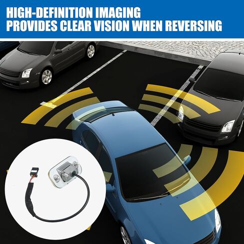 ACROPIX Black Car Multiangle Views Rear View Back Up Camera Wide Angle Park Assist Reverse Camera Fit for Kia Soul 2010-2013 No.957602K100I7 - Pack of 1 in Saudi Arabia