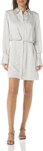 BCBGeneration Women's Long Sleeve Collar Neck Mini Shirt Dress in Saudi Arabia