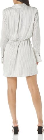 BCBGeneration Women's Long Sleeve Collar Neck Mini Shirt Dress in Saudi Arabia
