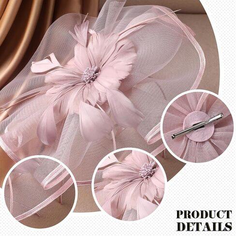 Christmas Fascinators Tea Headband - 2024 Green and Red Kentucky Derby Hats with Clip Elegant Fascinators Church Mesh Pillbox Hat with Flower and Feather for Halloween Women Christmas Party in Saudi Arabia