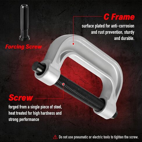 Ball Joint Press Kit, Heavy-Duty Ball Joint and U-Joint Removal Tool, Suitable for Ball Joint Removal on Most 2WD and 4WD Cars, Vans, and Light Trucks in Saudi Arabia
