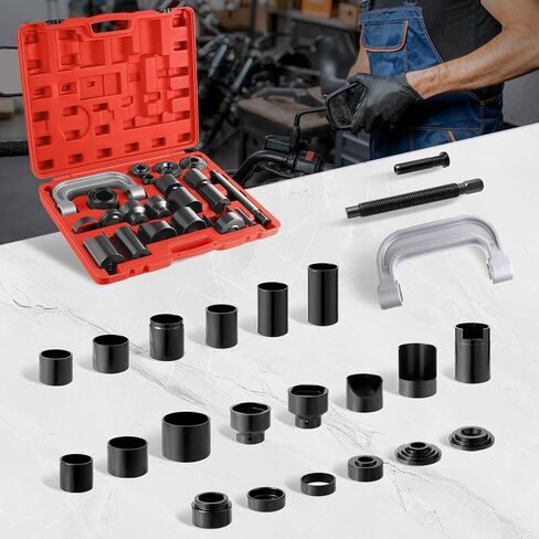 Ball Joint Press Kit, Heavy-Duty Ball Joint and U-Joint Removal Tool, Suitable for Ball Joint Removal on Most 2WD and 4WD Cars, Vans, and Light Trucks in Saudi Arabia