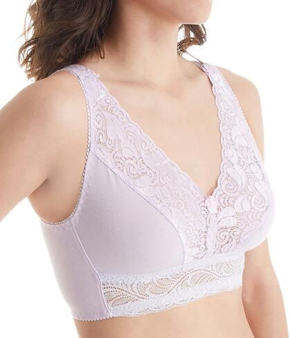 Valmont Women's Plus Size Lacy Leisure Bra Style (Back Hook) in Saudi Arabia