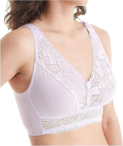Valmont Women's Plus Size Lacy Leisure Bra Style (Back Hook) in Saudi Arabia