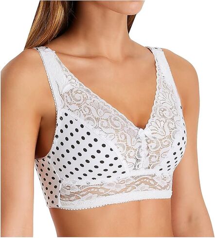 Valmont Women's Plus Size Lacy Leisure Bra Style (Back Hook) in Saudi Arabia