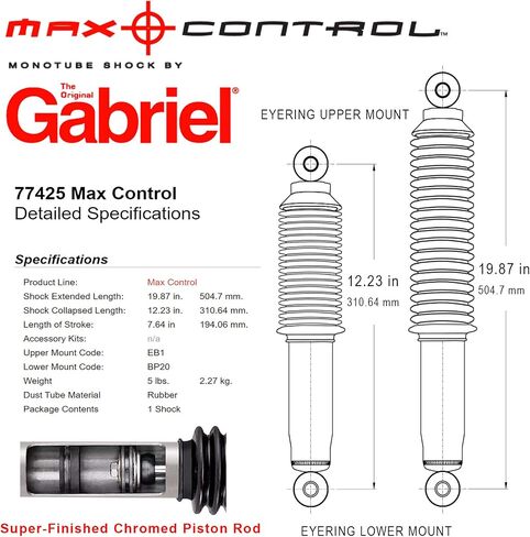 Gabriel 77968 Max Control, 1 Pack in Saudi Arabia