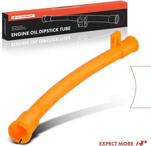 A-Premium Engine Oil Dipstick Tube Compatible with Volkswagen Jetta 1999-2005 2011-2018, Jetta City 2007-2009, Golf 1999-2006, Golf City 2007-2010, Beetle 1998-2005, 2.0L in Saudi Arabia