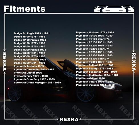 10 قطع من Rexka ممسحة الزجاج الأمامي ذراع ربط غطاء البطانة حلقة تثبيت صامولة 3799089 لكرايسلر 1995-76، دودج 1998-74، بليموث 1989-74 - كرايسلر دودج بليموث 03431634 03799089 49440 in Saudi Arabia