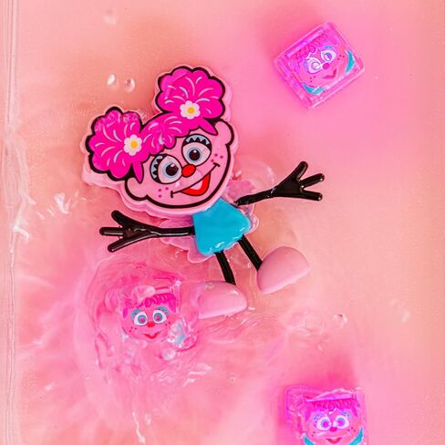 Glo Pals x Sesame Street Elmo Water-Activated Bath Toy with 6 Reusable Light-Up Cubes for Sensory Play in Saudi Arabia