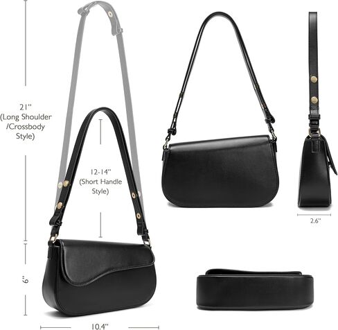 Small Shoulder Bags,Crossbody Purses for Women Vegan Leather Handbag Clutch Hobo Purse in Saudi Arabia