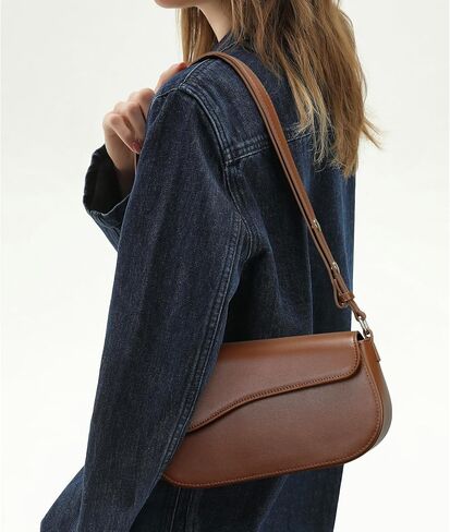 Small Shoulder Bags,Crossbody Purses for Women Vegan Leather Handbag Clutch Hobo Purse in Saudi Arabia