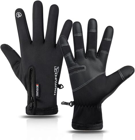 Winter Gloves for Men Women，Touch Screen, Waterproof, Non-Slip, Suitable for Cycling, Hiking, Running, Outdoor Sports in Saudi Arabia