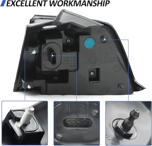 مصباح خلفي متوافق مع موديل 2017-2020 Tesla Model 3 Model Y، استبدال مجموعة مصابيح الفرامل الخلفية اليمنى LED (جانب الركاب) (جانب السائق) in Kuwait