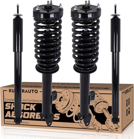 172248 5797 Complete Front Rear Struts Assembly Compatible for 2005-2010 Chrysler 300/2006-2010 Dodge Charger / 2005-2008 Dodge Magnum 2.7L/3.5L V6 (RWD) Front Rear 4x Set Shock Absorbers in Saudi Arabia