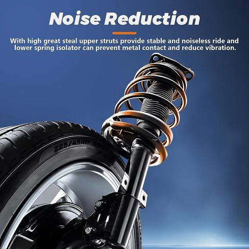 172248 5797 مجموعة دعامات أمامية وخلفية كاملة متوافقة مع 2005-2010 كرايسلر 300/2006-2010 دودج تشارجر / 2005-2008 دودج ماغنوم 2.7L/3.5L V6 (RWD) مجموعة ممتصات الصدمات الأمامية والخلفية 4x in Kuwait