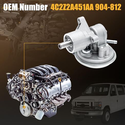 مضخة تفريغ الفرامل 12684050 متوافقة مع 2016-2019 Chevy Cruze Buick Encore 2016-2022 Malibu 2016-2022 Spark 2018-2022 Equinox 2021-2022 Trax 2018-2022 GMC Terrain Buick in Saudi Arabia