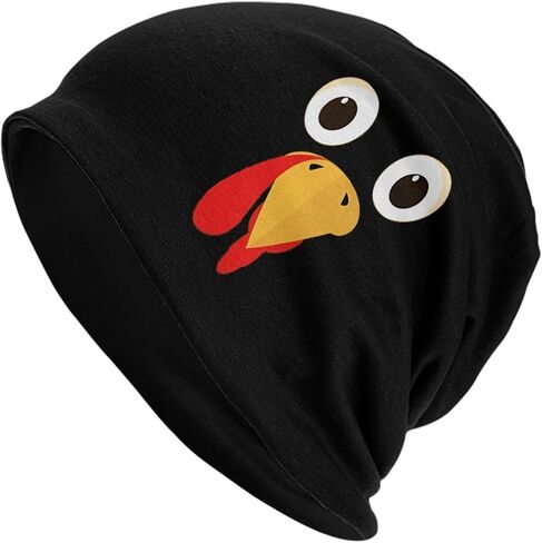 Thanksgiving Turkey Beanie Winter Hats Chemo Hat Cancer Headwear Knitted Hats Baggy Slouchy Skull Cap Nightcap for Men Women in Kuwait