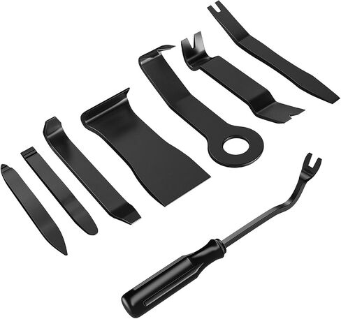 GOOACC 6PCS Auto Trim Removal Tool Kit No-Scratch Tool Kit for Car Audio Dash Panel Window Molding Fastener Remover Tool Kit-Yellow in Saudi Arabia