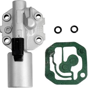 28250-PRP-013 Transmission Linear Shift Solenoid Valve with Gasket Compatible with Acura & Hon da vehicles Replacement for 28250-RPC-003 98987B TCS26 2N1144 90428B 14411296 28250-PRP-003