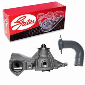 Gates Engine Water Pump compatible with Ford F-350 Super Duty 7.3L V8 1999-2003