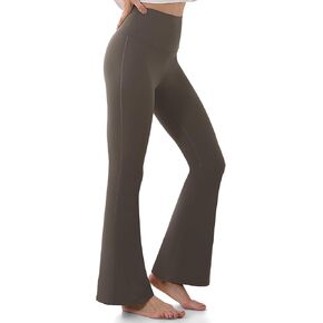 Flare Leggings High Waisted Yoga Pants Tummy Control Long Bootcut Casual Workout Flare Pants