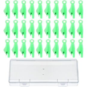 10pcs Fish Mouth Sewing Machine Needle Threader 2024 New Automatic Sewing Needle Threader Fish Type Needle Threader Quick Sewing Machine Loop Easy Selfthread Needle Threaders(Color:Green)