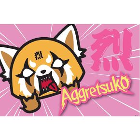 Trends International Aggretsuko-Horns Wall Poster, 22.375" x 34", Multicolor