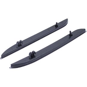 ApplianPar 2Pcs Black Rear Left and Right Bumper Reflector for Ford Mustang 2015-2020