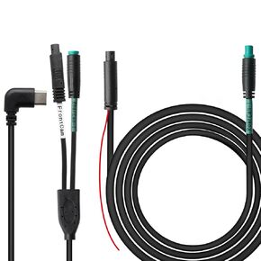 PORMIDO GREEN2 33ft Extension Cable and Splitter Cable for PR998 Backup Camera Start from Version 20221114