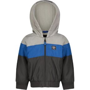 OSHKOSH B'GOSH Boys' Sporty Bomber Jacket with Fleece Hood and Lining