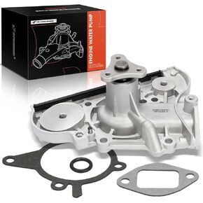 A-Premium Engine Water Pump with Gasket/O-Ring Compatible with Ford Escort 1991-1996 & Mazda 323 1988-1989, Miata 1990-1993, Protege 1990-1994 & Mercury Capri 1991-1994, Tracer 1991-1996, 1.6L, 1.8L