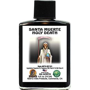 INDIO Oil- Holy Death Muerte Black 1/2oz