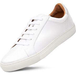 Dunross & Sons Mens Sneakers. Fashion Sneakers. Lace-Up Or Slip-On Mens Casual Shoes. Comfortable Leather Shoes.