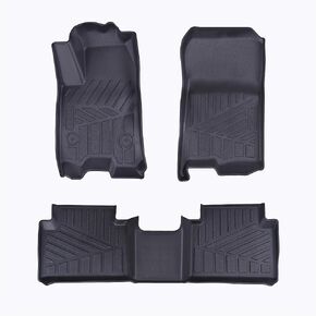 Tyrex Floor Mats Fit for 2023-2024 Chevrolet Colorado & GMC Canyon Crew Cab, Front and Rear Row, TPE All Weather Floor Mats