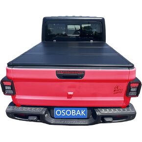 6.5FT Hard Tri-Fold Truck Bed Cover for 2007-2025 Toyota Tundra Tonneau Cover | Compatible for Deck Rail System
