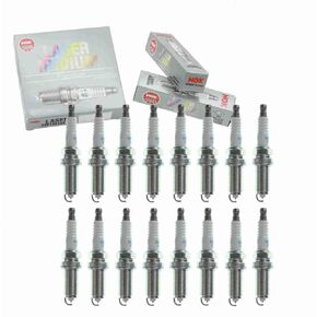 16 pc NGK Laser Iridium Spark Plugs compatible with Ram 2500 6.4L V8 2014-2020