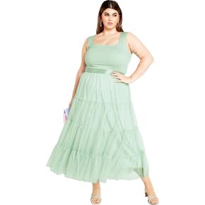 فستان سيتي شيك مقاس كبير، فستان شيري in Kuwait