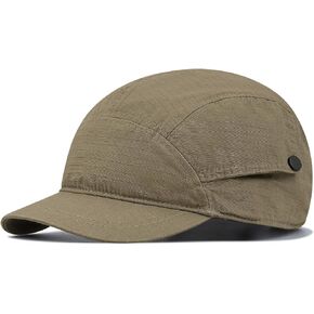 Clakllie Short Brim Baseball Fitted Cap Fashion 5 Panel Camp Caps Low Profile Dad Hat Snapback Hip Hop Cap Trucker Hats